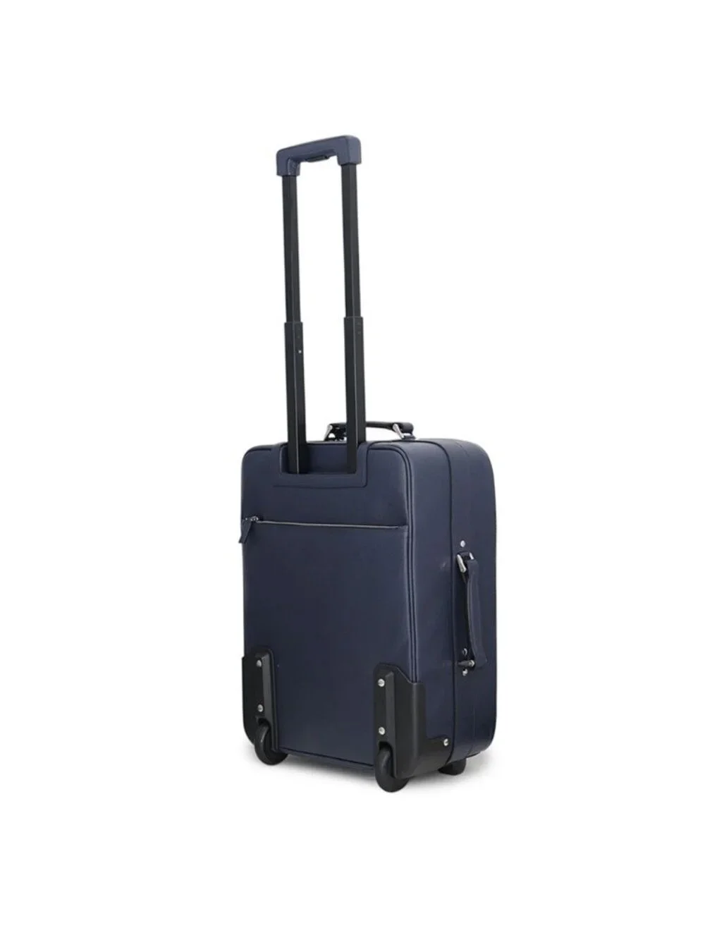 Prada Carry Case Saffiano Leather Triangle Logo Suitcase Travel